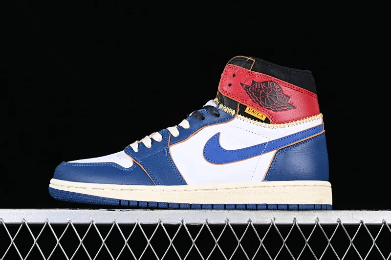 All categories Air Jordan Jordan series basketball shoes Air Jordan 1 High Air Jordan 1 x Union AJ1 Joe 1 limited edition four-color deconstruction stitching basketball shoes BV1300-146
